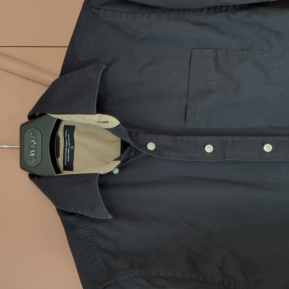 3/$20 - Devon & Jones - S - Black Button Down Shirt - Picture 3 of 6